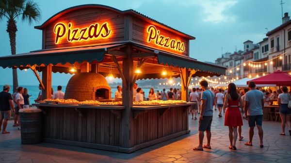 Découvrez le kiosque à pizzas à saint-pair-sur-mer